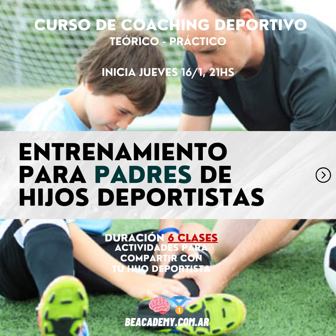 ENTRENAMIETO PARA PADRES E HIJOS DEPORTISTAS