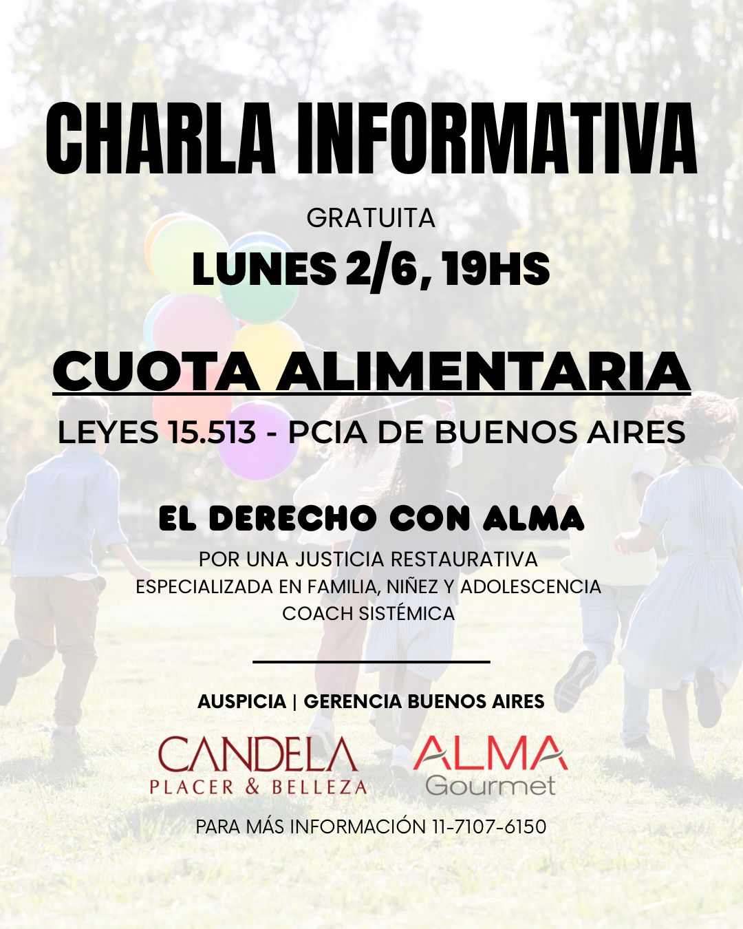 CHARLA CUOTA ALIMENTARIA